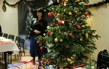 Uroczysta Wigilia w Centrum Adminstracyjnym Plac&oacute;wek Opiekuńczo-Wychowawczych w Zawierciu 76