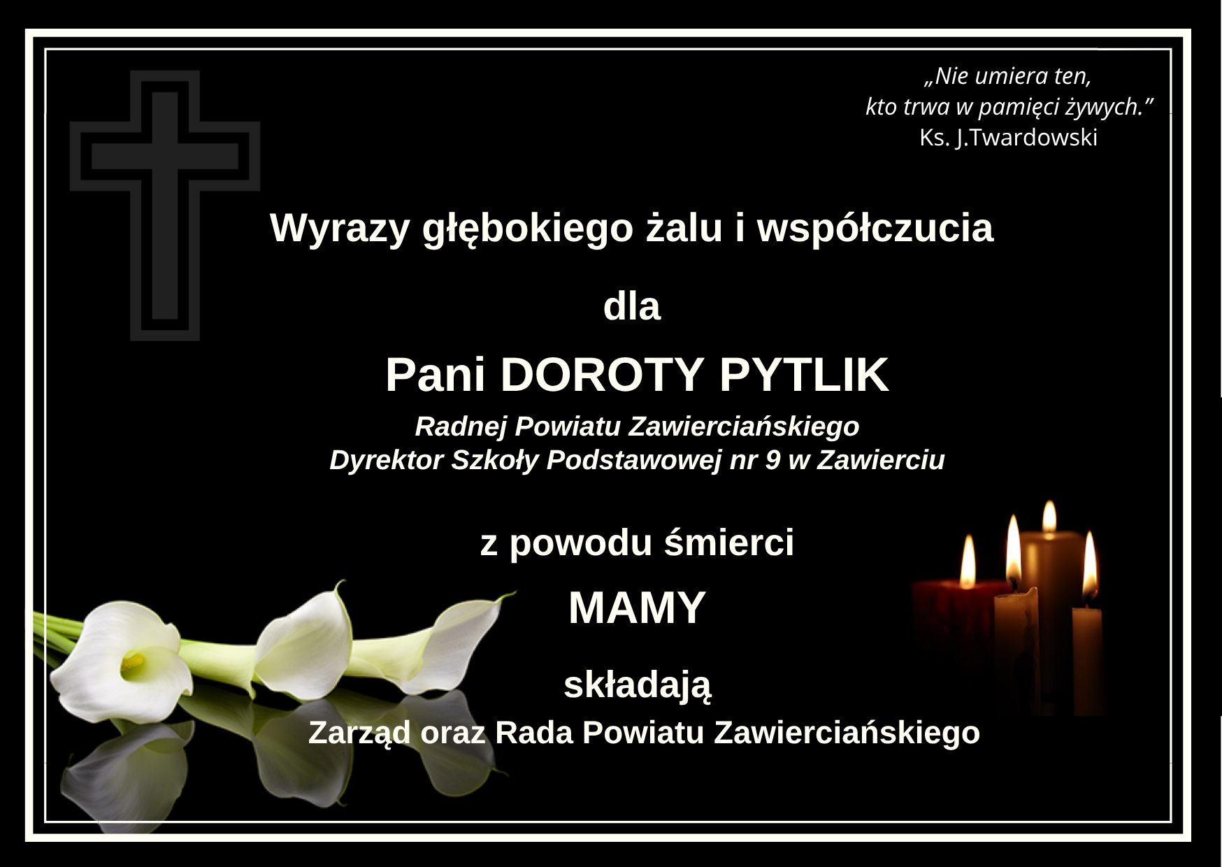 Kondolencje_D-_Pytlik