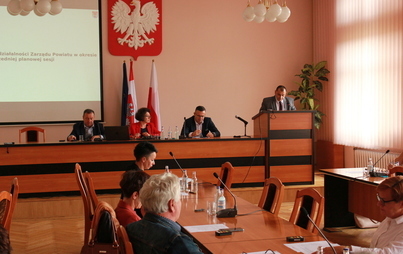 Zdjęcie do XXXIX Sesja Rady Powiatu Zawierciańskiego 