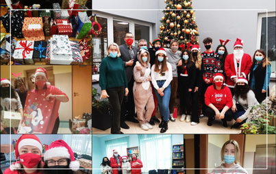 Zdjęcie do Dzięki zaangażowaniu młodzieży aż 160 paczek trafiło do podopiecznych DPS 