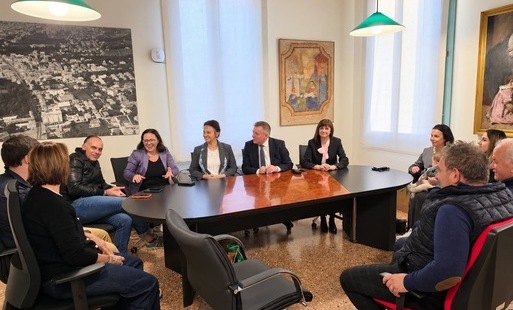 Samorządowcy podczas rozmów - Montebelluna