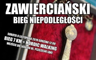 Zdjęcie do Zawierciański Bieg Niepodległości - 9 listopada